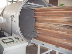 高频真空木材干燥机使用现场
